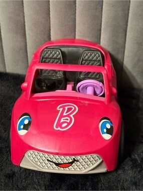Fisher Price Little People Barbie Pink Convertible Car Vehicle Toy 2022